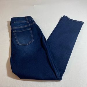 Straight Jeans High Waist size 4 Women’s Jeans, stretch Dark blue Time& …